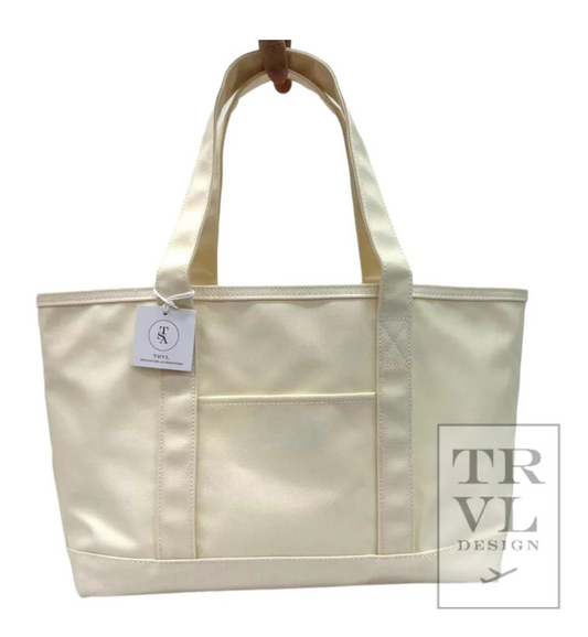 Medium Tote - Midi Coated Natural