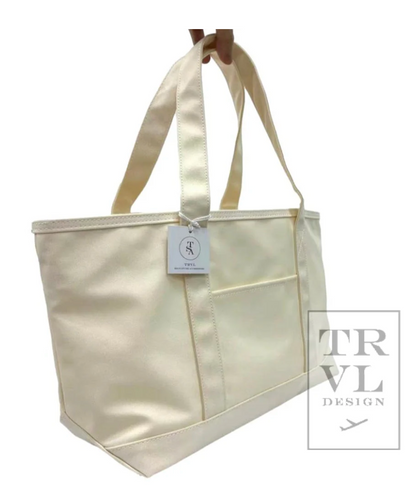 Medium Tote - Midi Coated Natural (backorder 8/15)