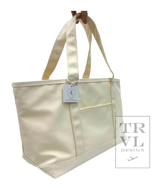 Medium Tote - Midi Coated Natural