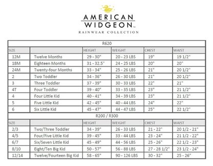 Widgeon Favorite Rain Jacket Preorder