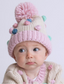 Pastel Popcorn Beanie Hat Baby & Kids