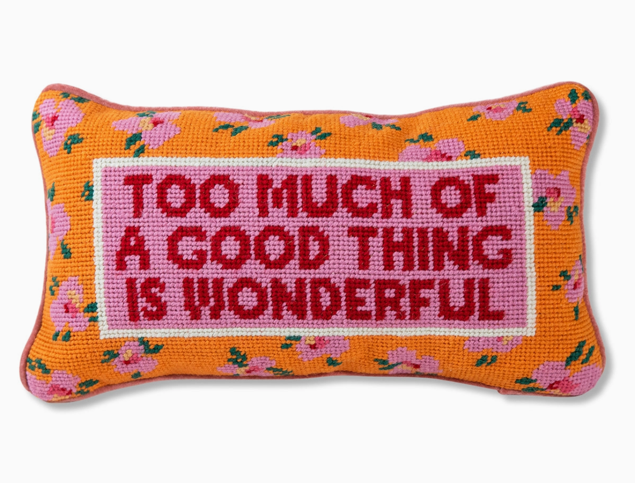 Wonderful Needlepoint Pillow