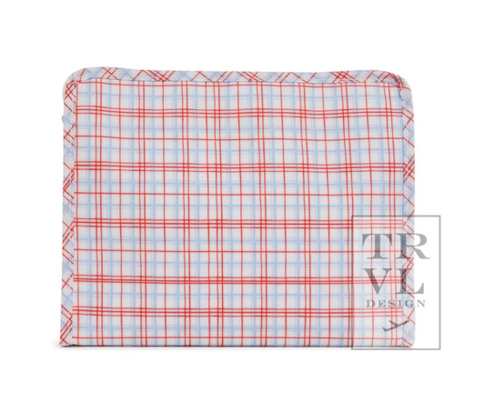 Large Roadie - CLASSIC PLAID RED by TRVL Designs