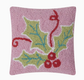 Multi Color Holly Hook Pillow