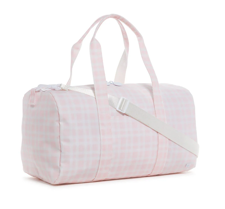 WEEKENDER Duffel Bag - Pimlico Plaid Pink by TRVL Design