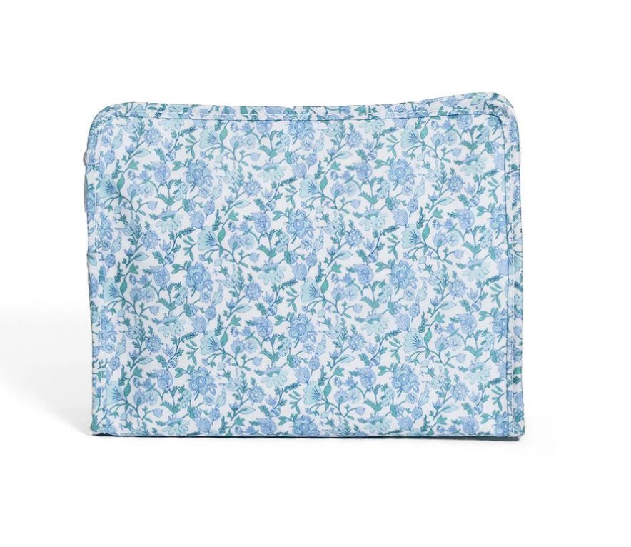 Large Roadie Zip Pouch - Hamptons Floral by TRVL Designs