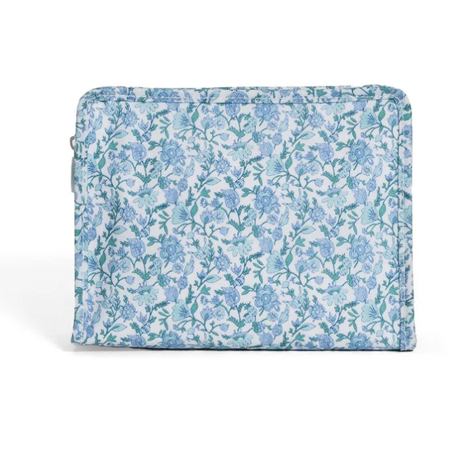 Medium Roadie Zip Pouch - HAMPTONS FLORAL by TRVL Designs