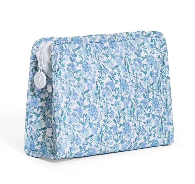 Medium Roadie Zip Pouch - HAMPTONS FLORAL by TRVL Designs