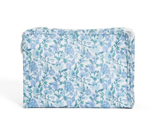 Small Roadie Zip Pouch - Hamptons FLORAL by TRVL Designs