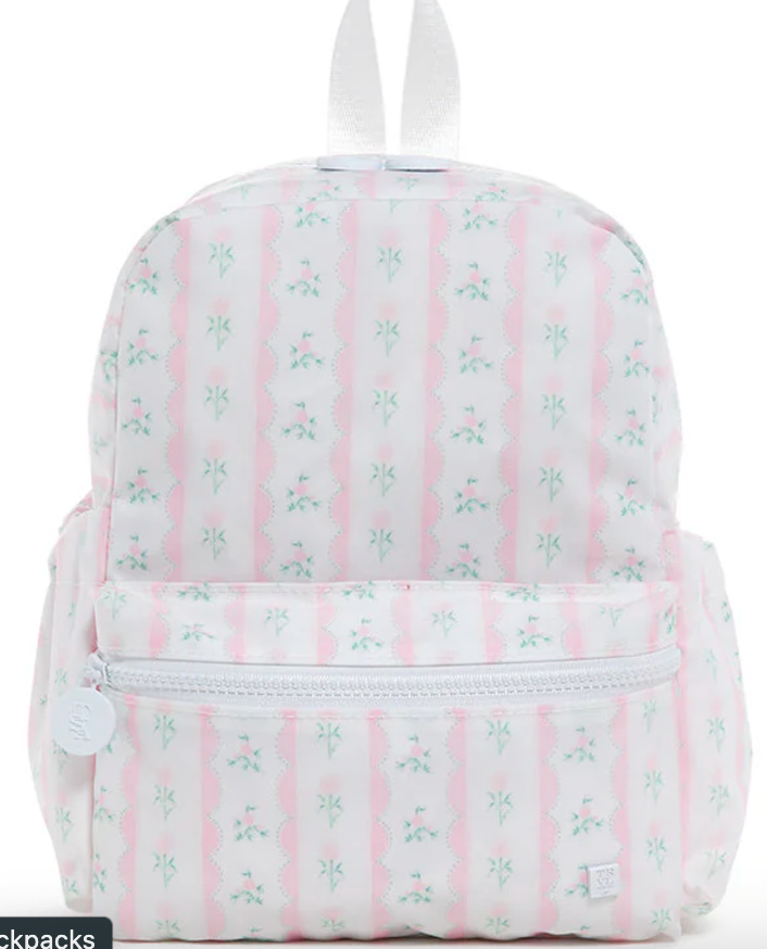 MINI BACKER - RIBBON FLORAL PINK by TRVL Designs – Liv's Thread Co.