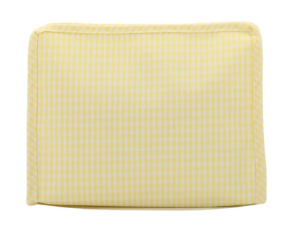 Large Roadie - GINGHAM BUTTERCUP by TRVL Designs