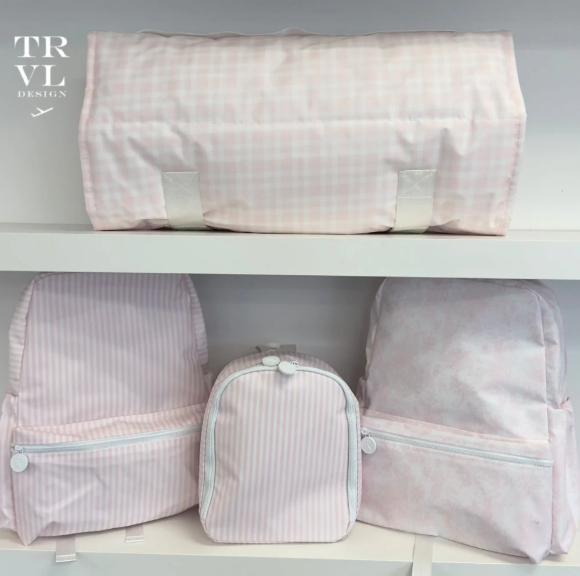 Rest Up! Nap Mat - PIMLICO PLAID PINK by TRVL Designs