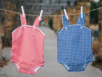 Gingham Sunsuit