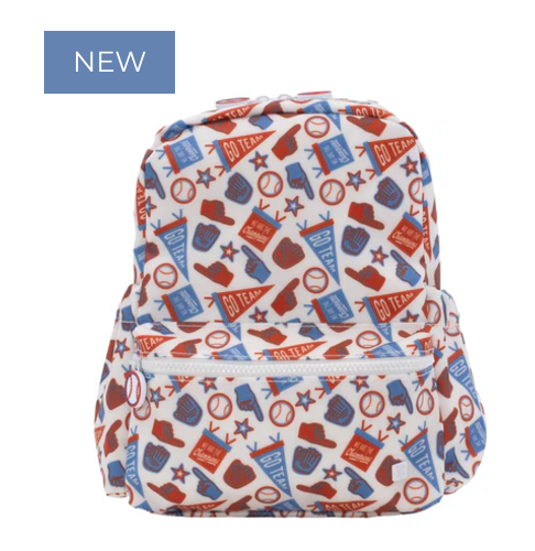 MINI BACKER - PLAY BALL! Mini Backpack by TRVL Designs