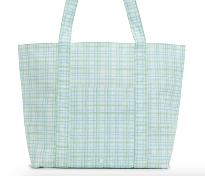 JUMBO TOTE - X-Large Tote CLASSIC PLAID GREEN
