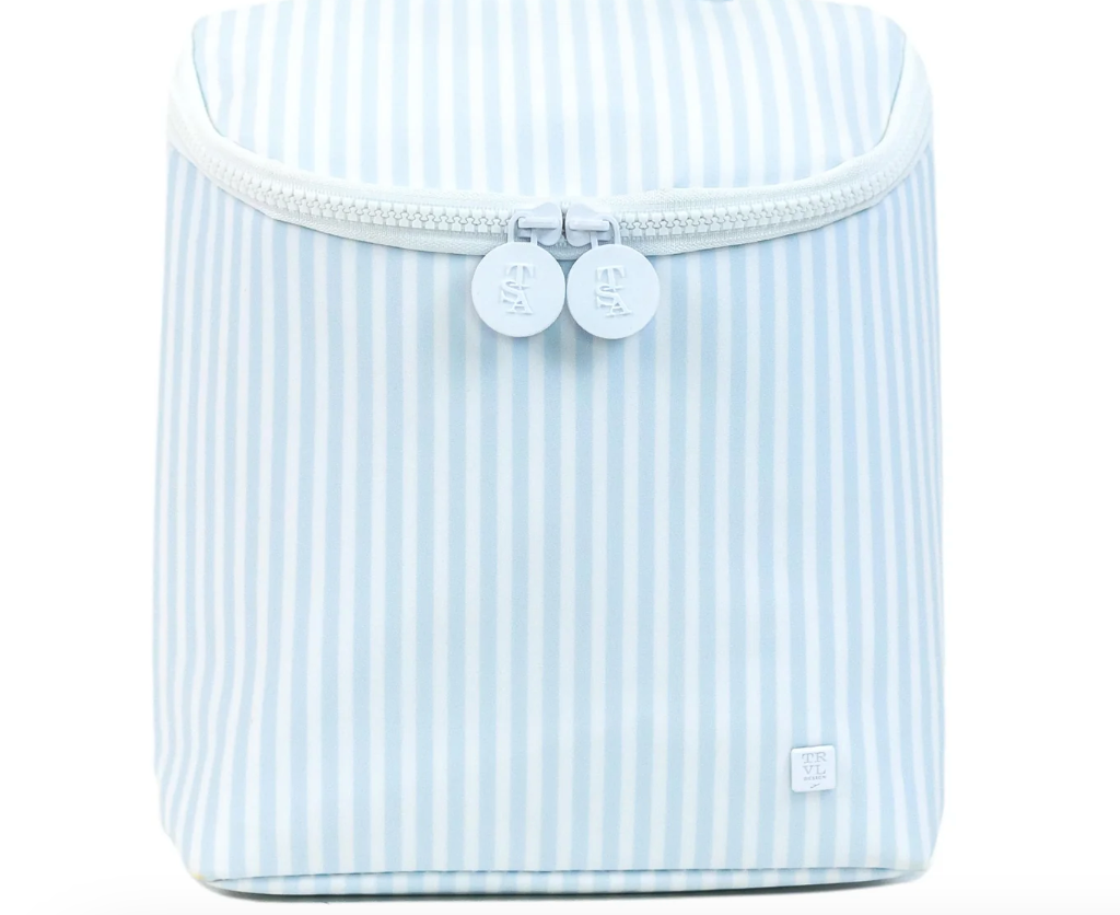 TAKE AWAY Lunch Bag - Insulated PIMLICO STRIPE BLUE by TRVL Designs