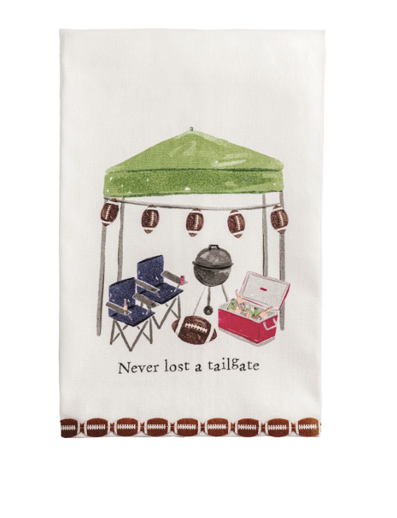 Never Lost a Tailgate Towel