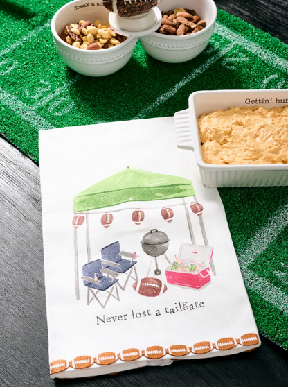 Never Lost a Tailgate Towel