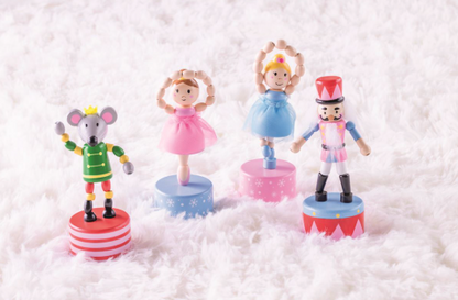 Pink Ballerina Collapsing Toy