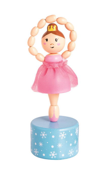 Pink Ballerina Collapsing Toy