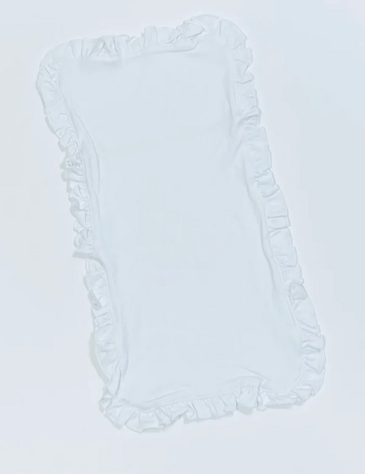 Ruffle Burp Cloth