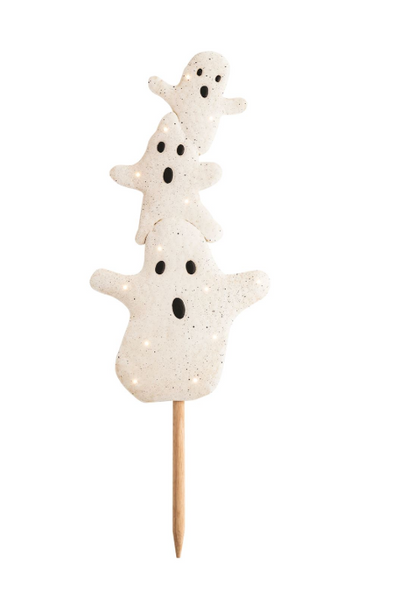 Ghosts Light Up Yard Stake