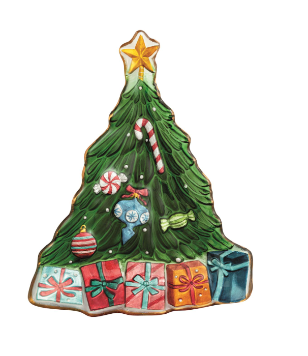Tree Glass Platter