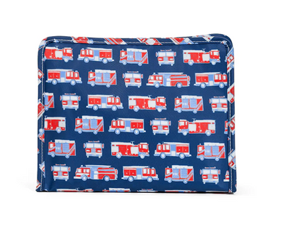 ROADIE LARGE Zip Pouch - FIRE ENGINES