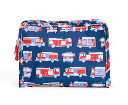 ROADIE SMALL Zip Pouch - FIRE ENGINES