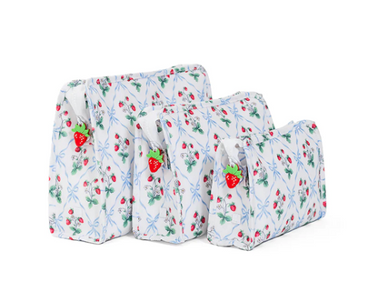 ROADIE LARGE Zip Pouch - BERRY NICE