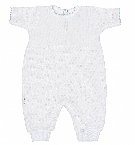 Paty Knit Short Sleeve Romper (PREORDER ETA April)