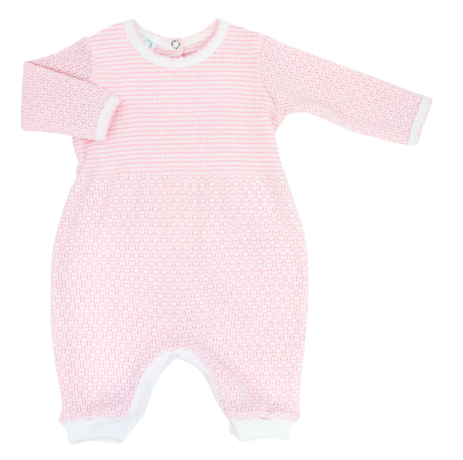 Paty Long Sleeve Solid Color Romper (PREORDER ETA April)