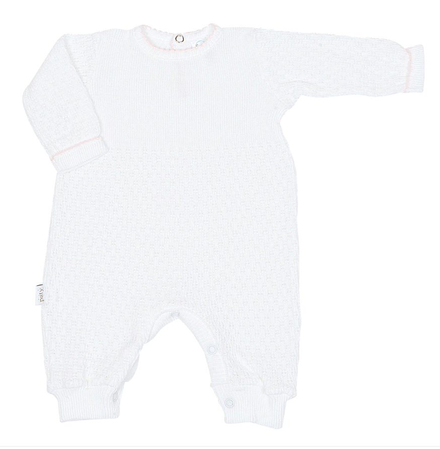 Paty Knit Long Sleeve Romper (PREORDER ETA April)