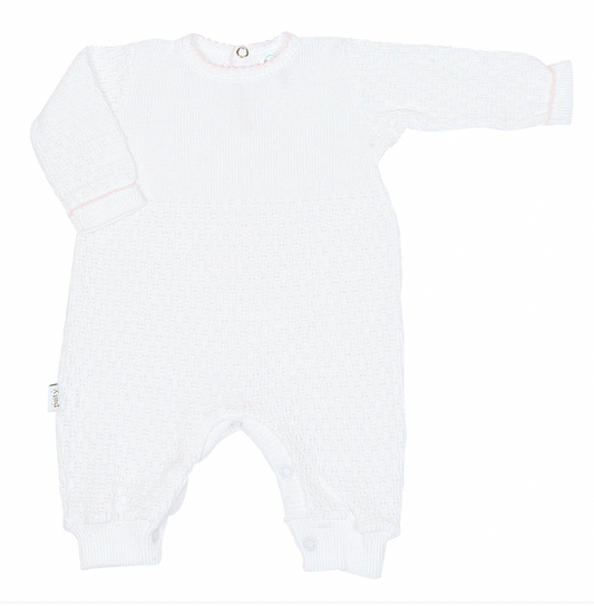 Paty Knit Long Sleeve Romper (PREORDER ETA April)