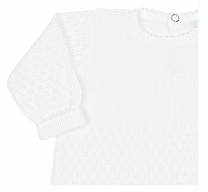 Paty Knit Long Sleeve Romper (PREORDER ETA April)