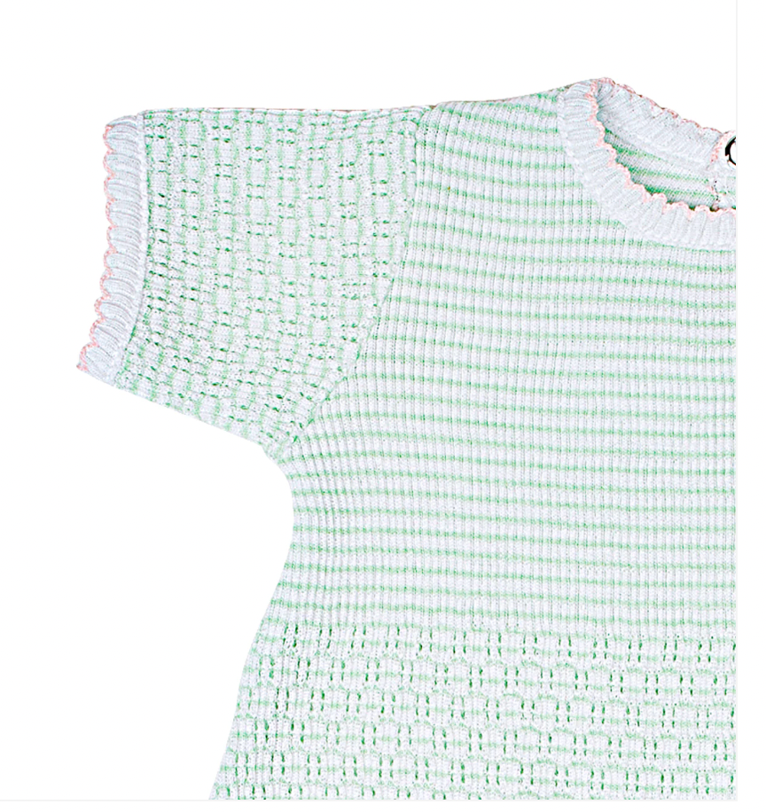 Paty Solid Color Ruffle Hem Bubble (PREORDER ETA April)