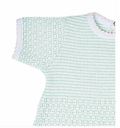 Paty Solid Color Ruffle Hem Bubble (PREORDER ETA April)