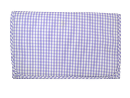 TRVL Game Changer Changing Pad Gingham Lilac