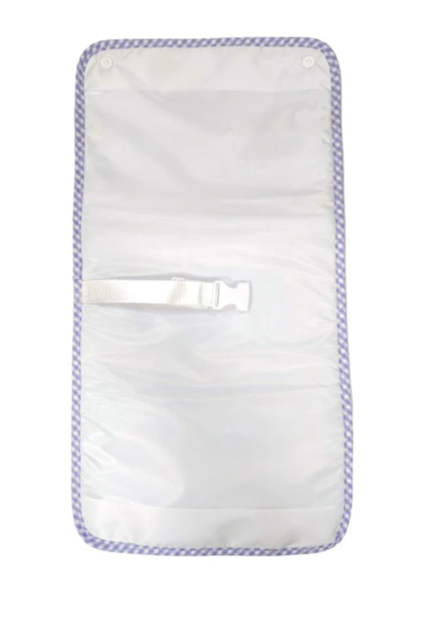 TRVL Game Changer Changing Pad Gingham Lilac