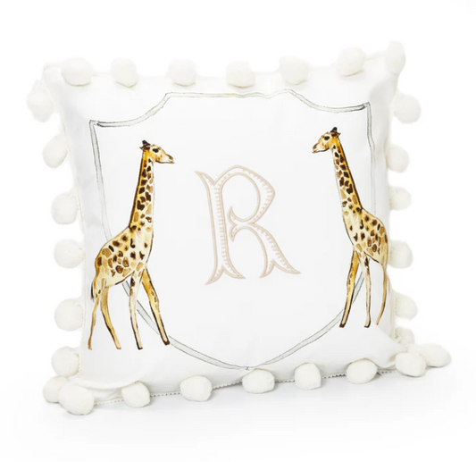 Over The Moon Gift Giraffe Pillow