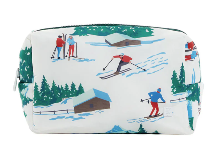 TRVL Luxe Ski Puffer Cosmetic Bag-Hit The Slopes