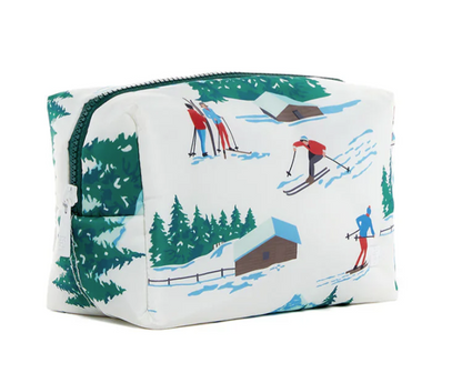 TRVL Luxe Ski Puffer Cosmetic Bag-Hit The Slopes