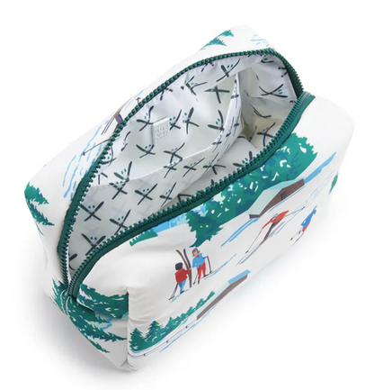 TRVL Luxe Ski Puffer Cosmetic Bag-Hit The Slopes