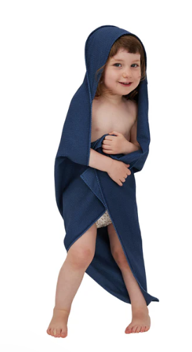 Baby Hooded Towels - Midnight Navy - Dock and Bay