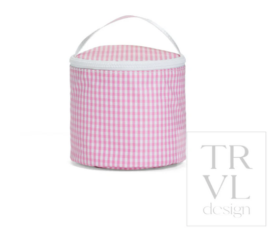 SNACK BAG - GINGHAM PINK by TRVL Designs