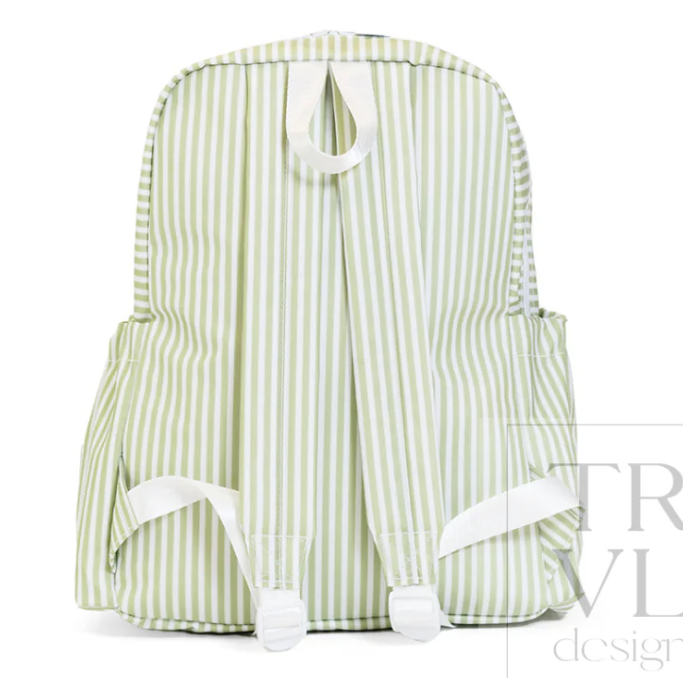 BACKPACKER - BACKPACK PIMLICO STRIPE SAGE by TRVL Designs