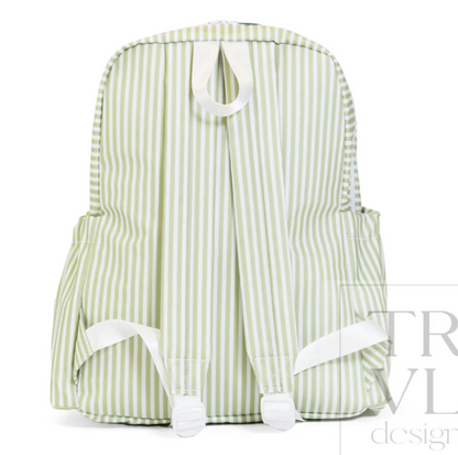 BACKPACKER - BACKPACK PIMLICO STRIPE SAGE by TRVL Designs