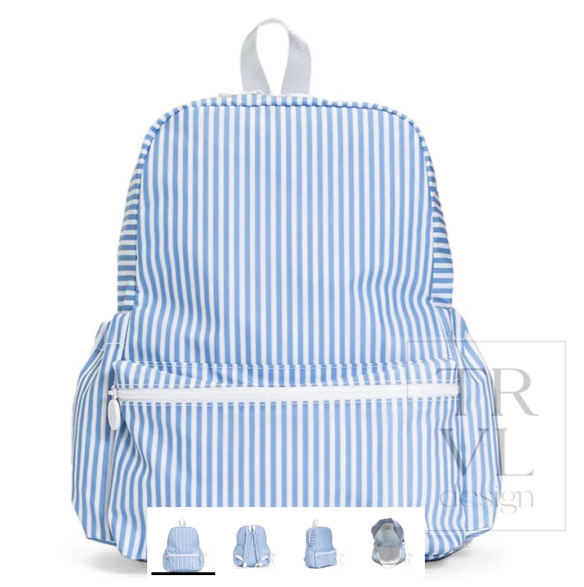 BACKPACKER - BACKPACK PIMLICO STRIPE CHAMBRAY by TRVL Designs