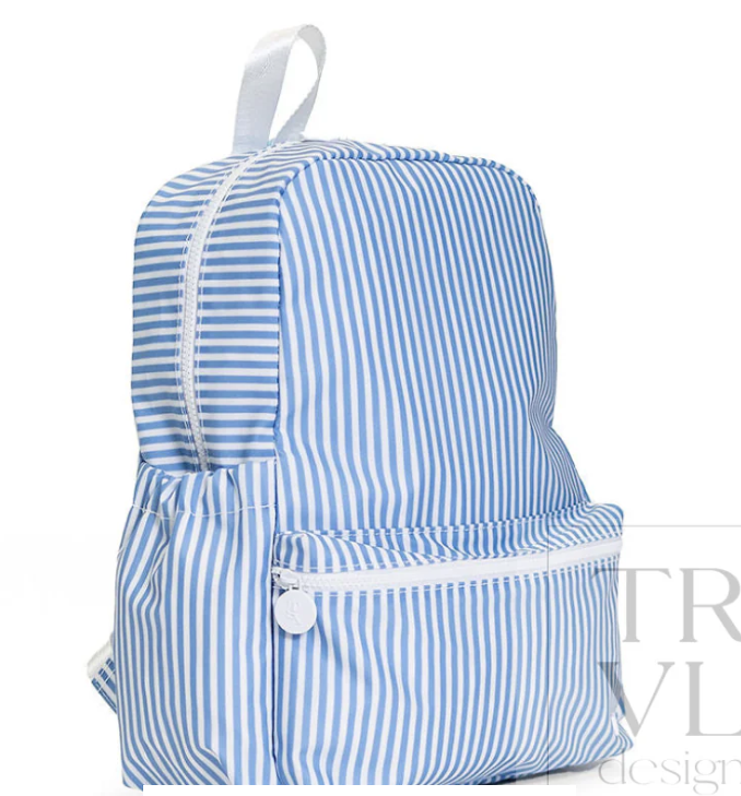 BACKPACKER - BACKPACK PIMLICO STRIPE CHAMBRAY by TRVL Designs