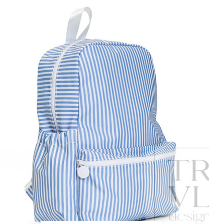 BACKPACKER - BACKPACK PIMLICO STRIPE CHAMBRAY by TRVL Designs
